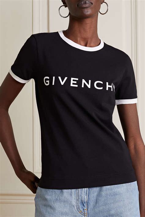 printed 2 tone givenchy|Printed t.